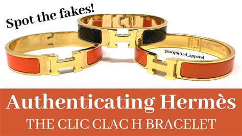 How To Spot Fake Vs Real Hermes Clic H Bracelet 